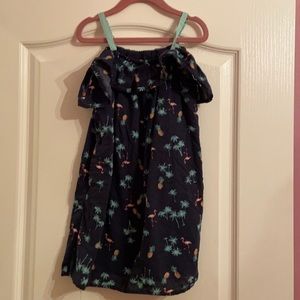 Abercrombie kids off the shoulder dress